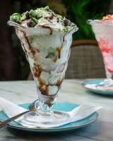 Mint Aero Ice Cream Sundae