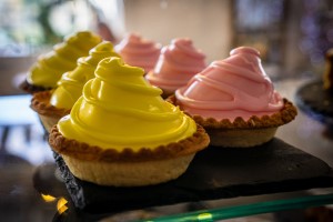 Pineapple and Raspberry Tarts